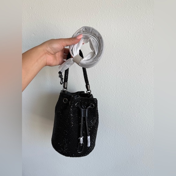 NWT Marc Jacobs The Rhinestone Drawstring Mini Bucket
Bag - Picture 9 of 14